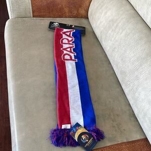Paraguay Copa America Centenario Scarf USA 2016  Soccer Collectibles Blue Red